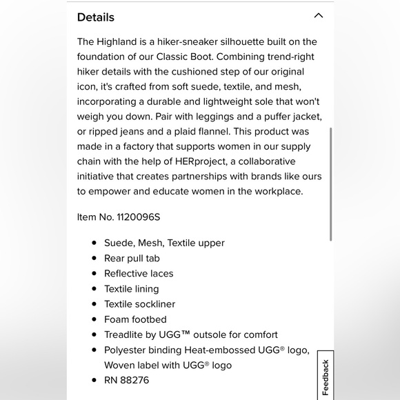 UGG Black/Orange Lace Up Sneaker - Picture 9 of 9